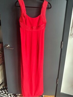Recollections Bright Red Sleeveless Dress